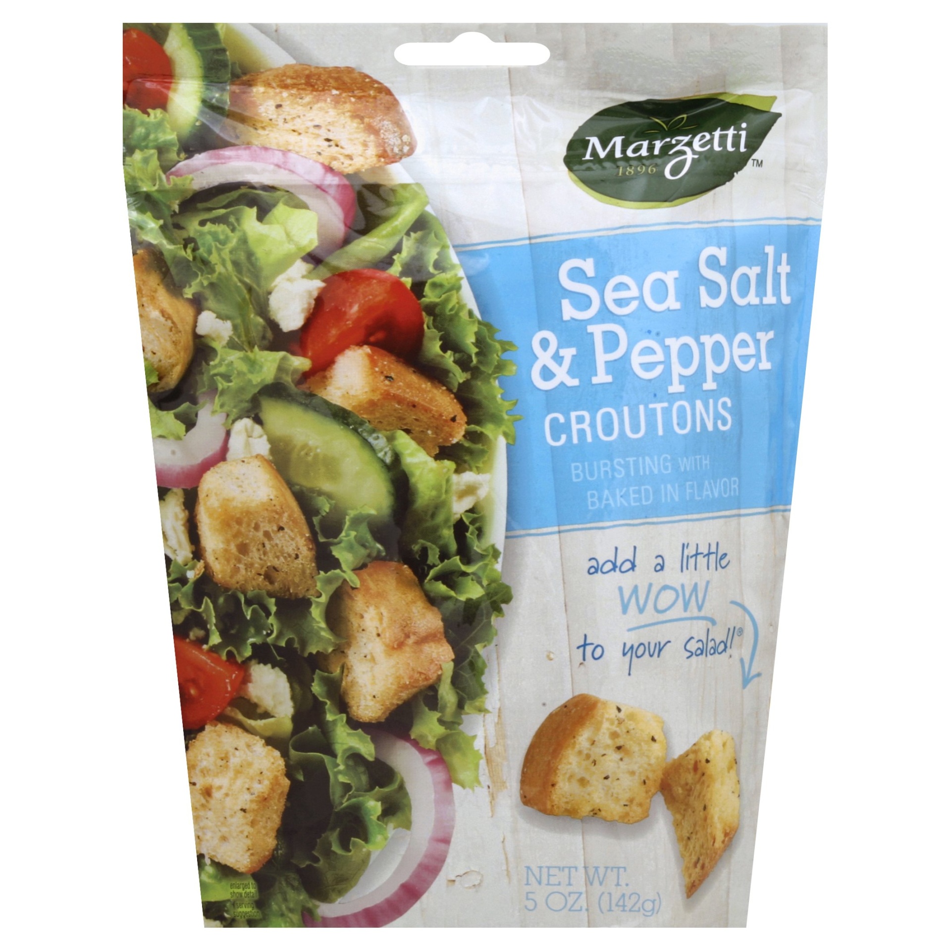 slide 1 of 8, Marzetti Sea Salt & Pepper Croutons, 5 oz