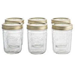 Kilner Wide Mouth Jar Tray Of 6
