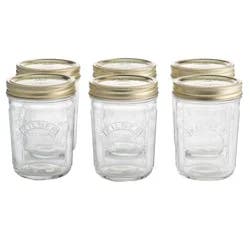Kilner Wide Mouth Jar Tray of 6