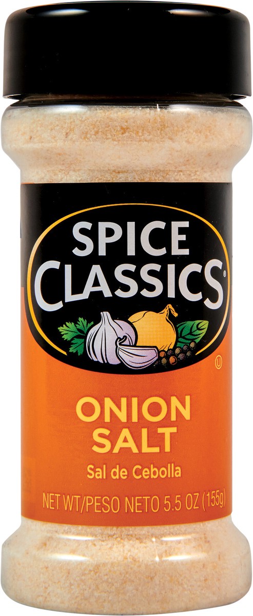 slide 2 of 9, Spice Classics Onion Salt, 5.5 oz, 5.5 oz