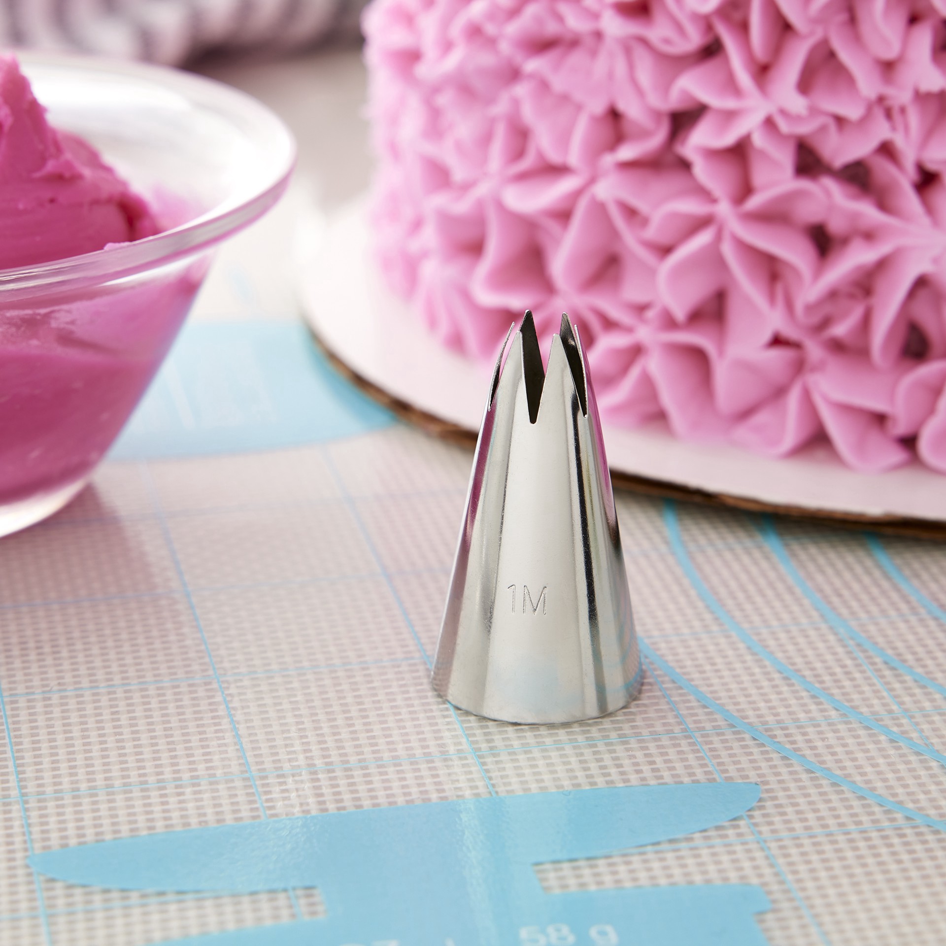 slide 2 of 3, 1m Open Star Decorating Tip By Celebrate It, 1m