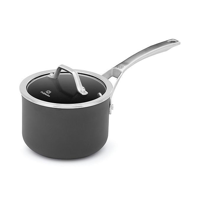 slide 1 of 6, Calphalon Signature Nonstick Covered Saucepan, 2 qt