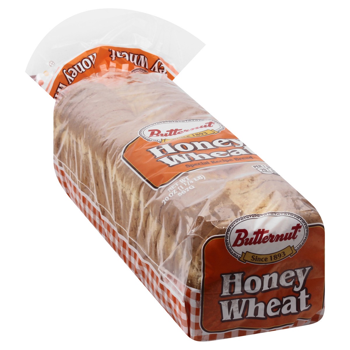 slide 2 of 9, Butternut Honey Wheat Bread 20 oz, 20 oz