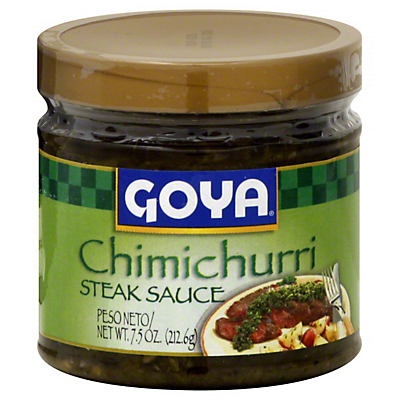 slide 1 of 1, Goya Chimichurri Steak Sauce, 7.5 oz