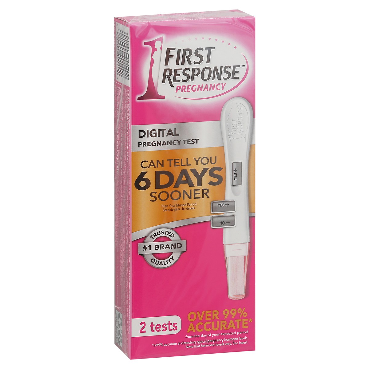 slide 8 of 9, First Response Gold Digital Pregnancy Test, 2 Pack, 2 ct