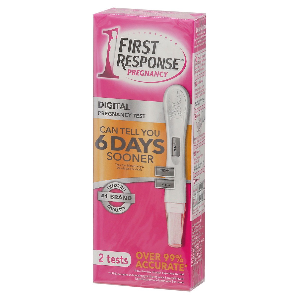 slide 9 of 9, First Response Gold Digital Pregnancy Test, 2 Pack, 2 ct