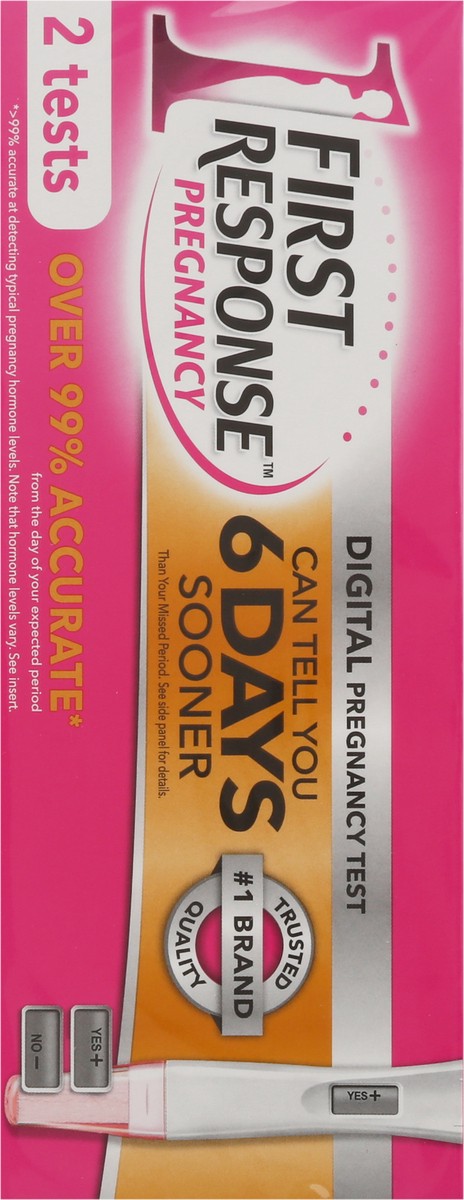 slide 4 of 9, First Response Gold Digital Pregnancy Test, 2 Pack, 2 ct