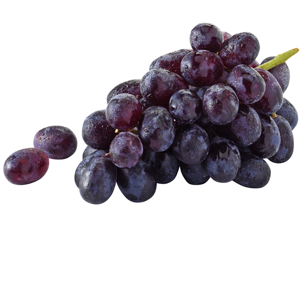 slide 1 of 2, Black Seedless Grapes, per lb