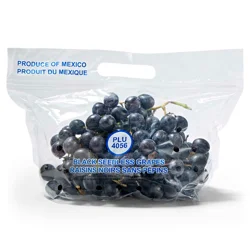Black Seedless Grapes