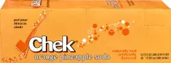 Chek Orange Pineapple - 12 ct; 12 fl oz