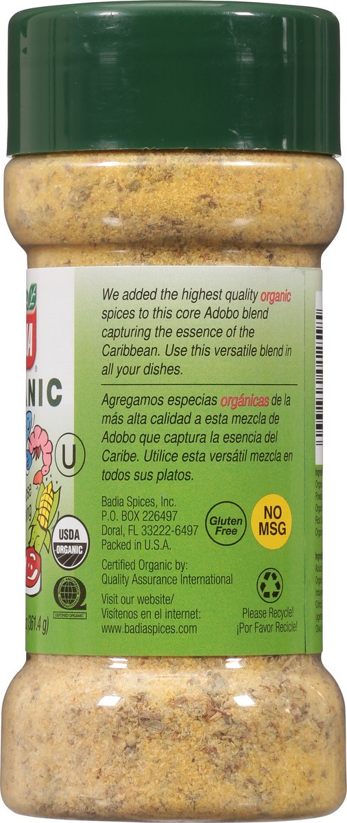 slide 7 of 9, Badia Adobo Con Sazon Organic (All-Purpose Seasoning) Jar, 12.75 oz