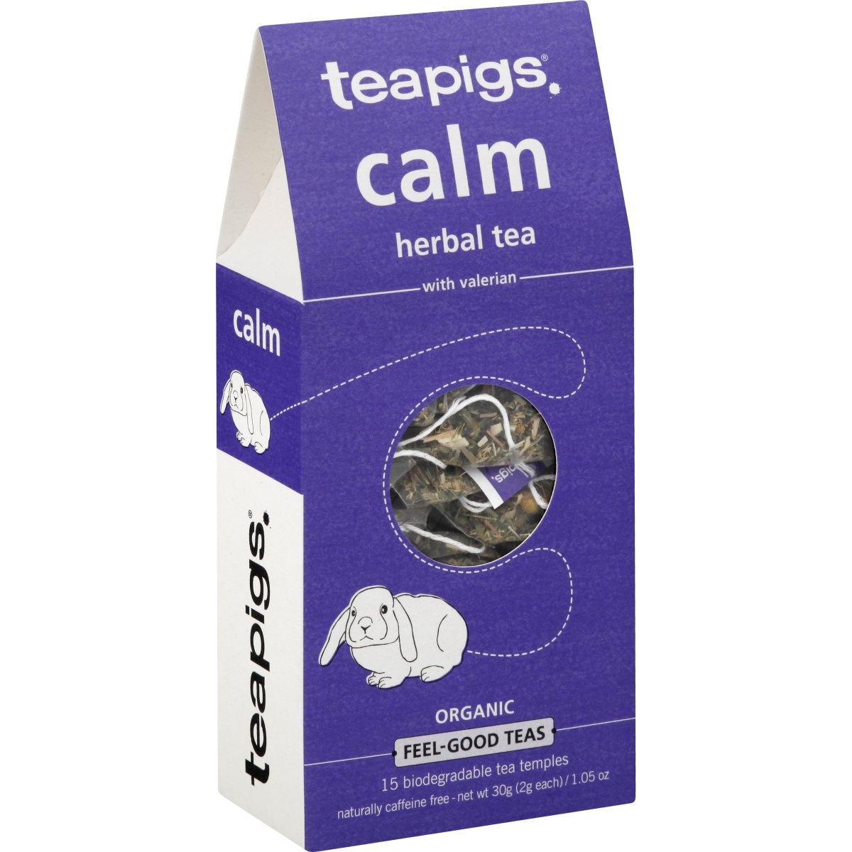 slide 1 of 1, teapigs Calm Herbal Tea With Valrian, 15 ct