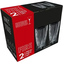 Riedel Tumbler Fire Longdrink Glass - Set of 2