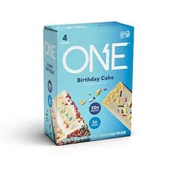 One Birthday Cake Flavored Protein Bar 4 - 2.12 oz Bars