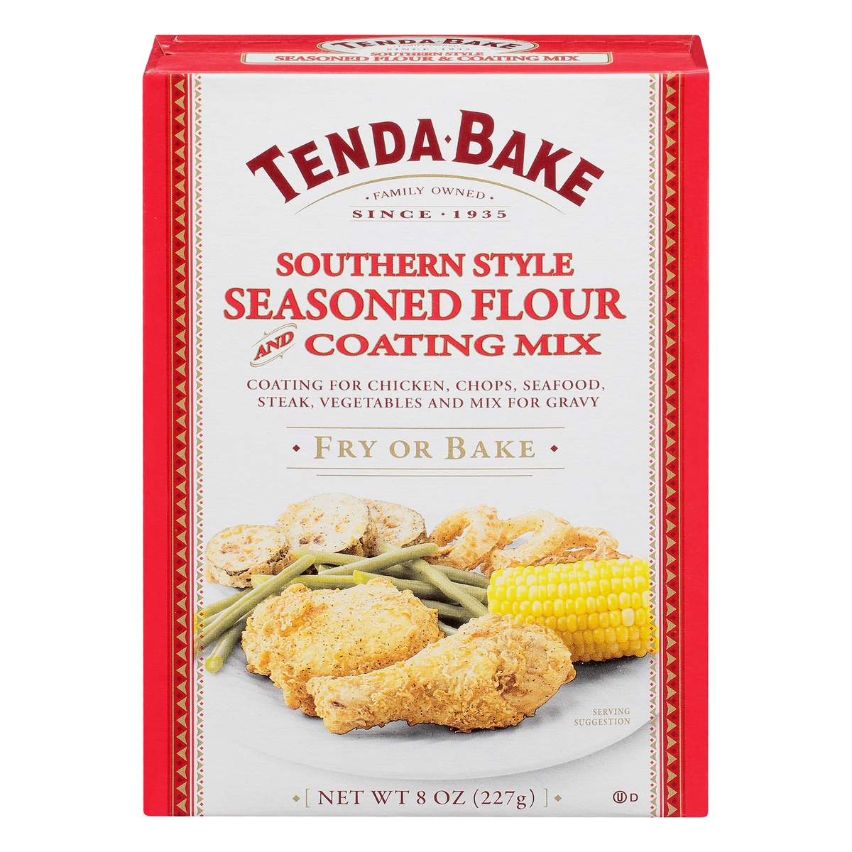 slide 1 of 1, Tenda-Bake Tenda Bake Seasoned Flour Coating Mix, 8 oz