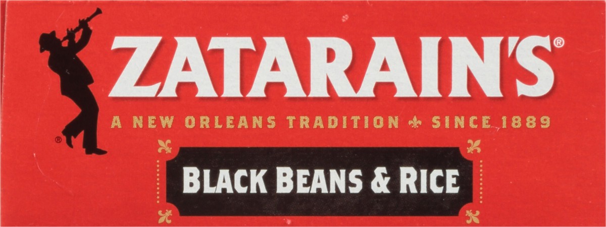 slide 6 of 9, Zatarain's Black Beans & Rice, 7 oz
