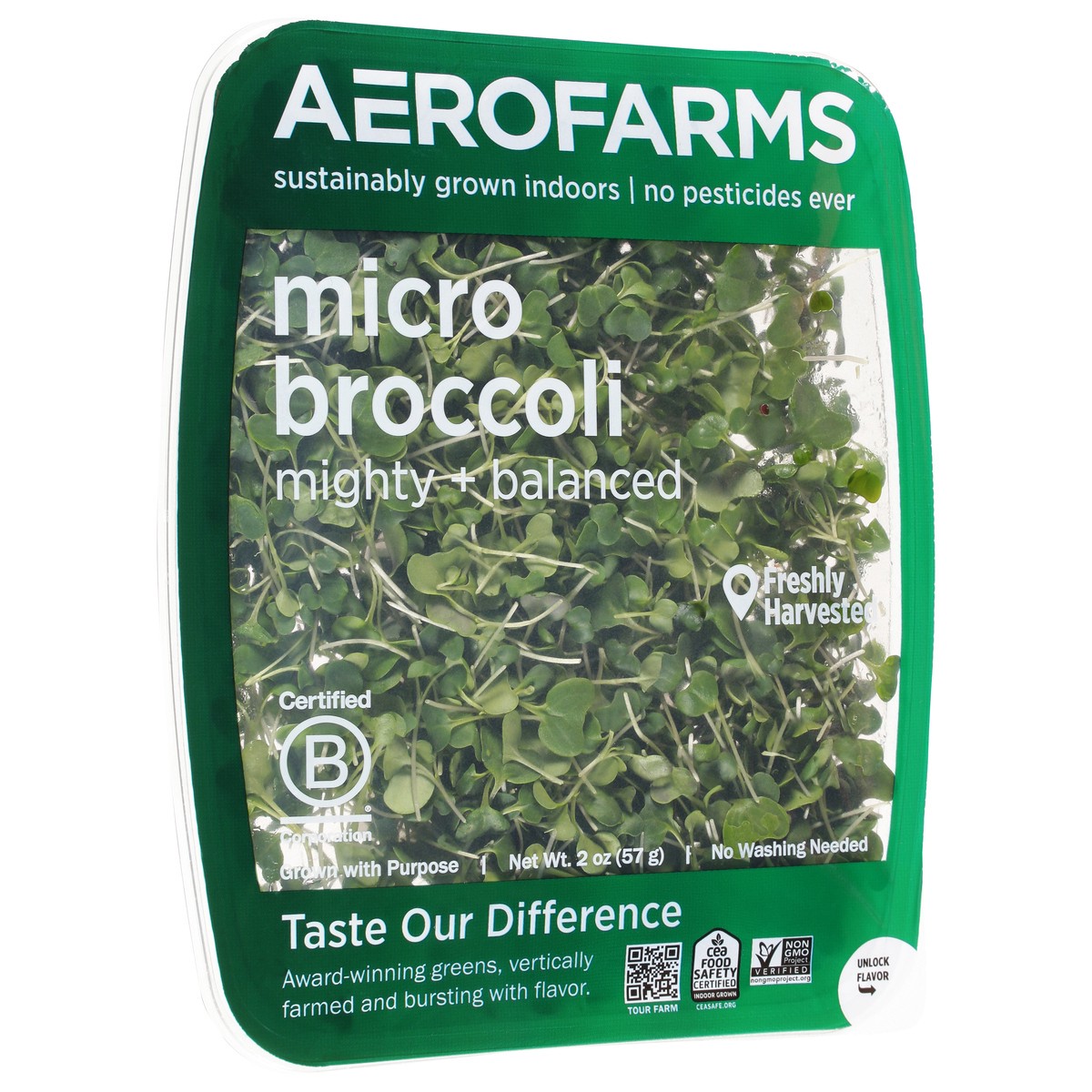 slide 9 of 9, Aerofarms Micro Broccoli, 2 oz
