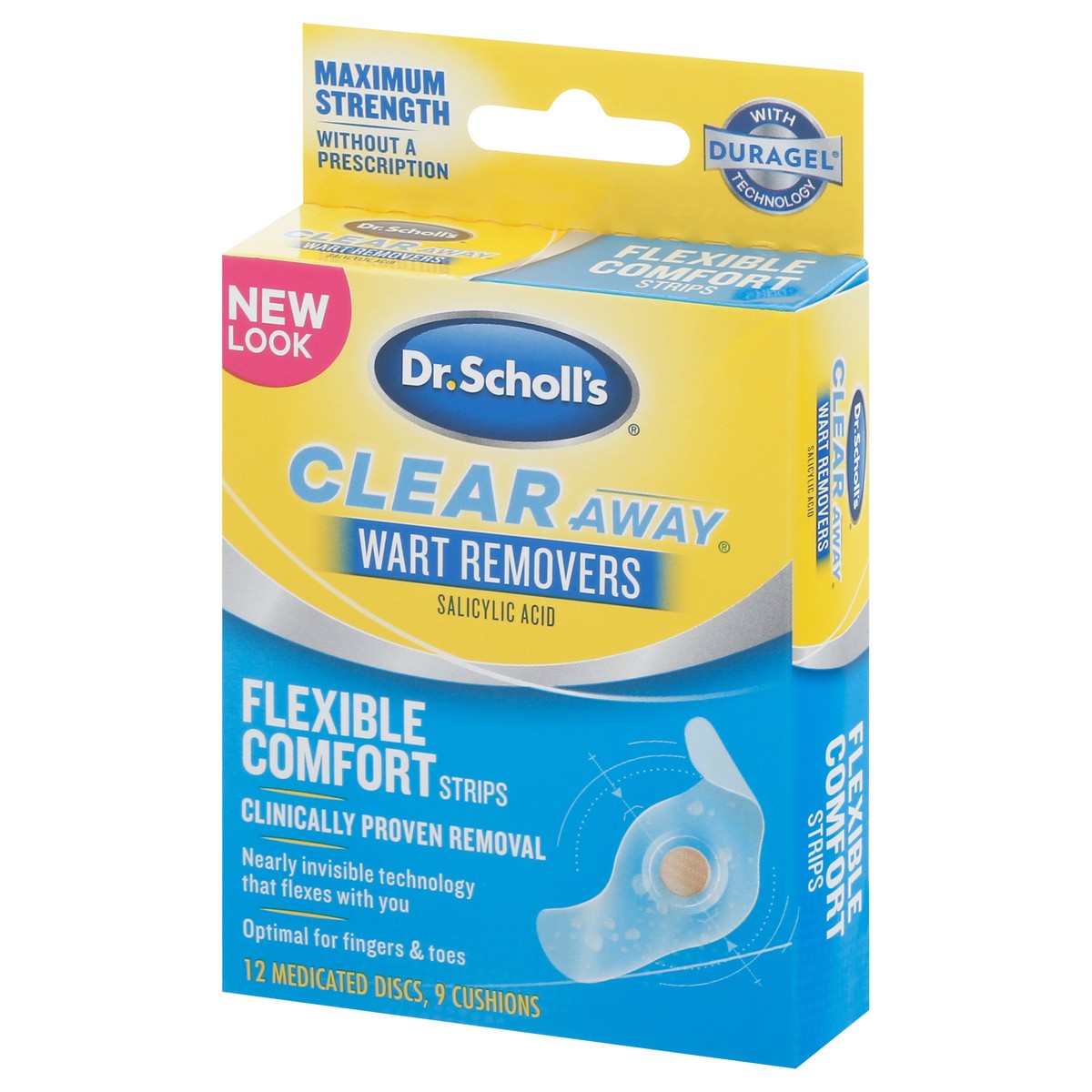 slide 2 of 9, Dr. Scholl's Wart Remover Maximum Strength Strips, 9 ct