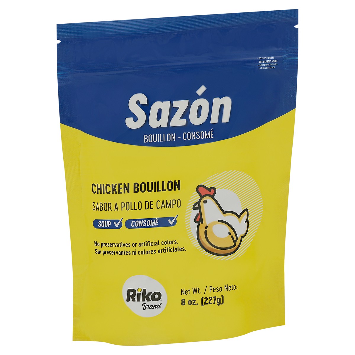slide 2 of 9, Riko Brand Chicken Bouillon 8 oz, 8 oz