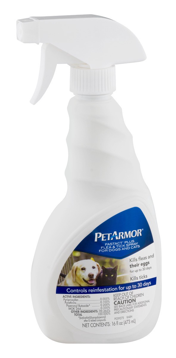 slide 3 of 9, Petarmor F&T Spray Cat&Dog 16Oz, 16 fl oz