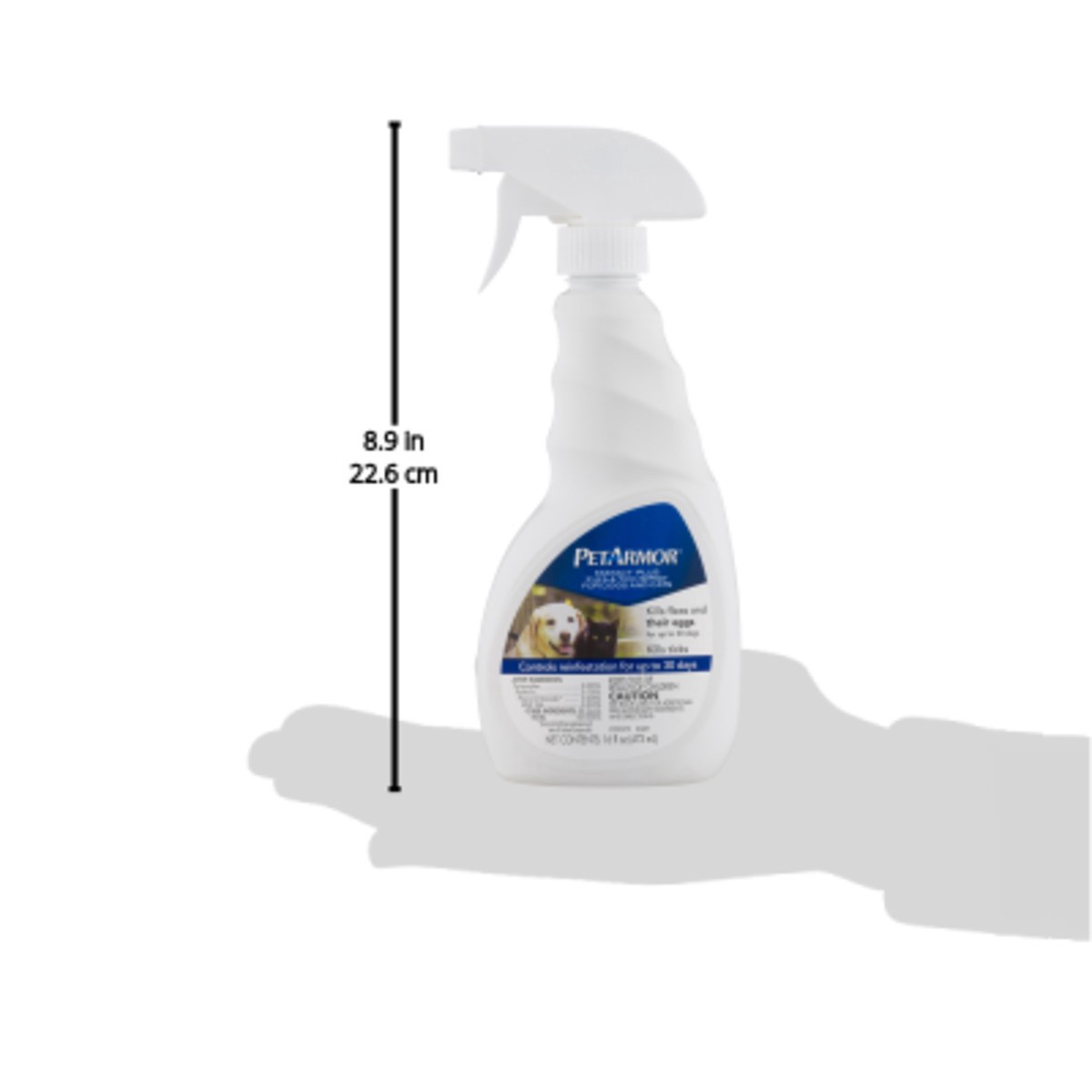 slide 2 of 9, Petarmor F&T Spray Cat&Dog 16Oz, 16 fl oz