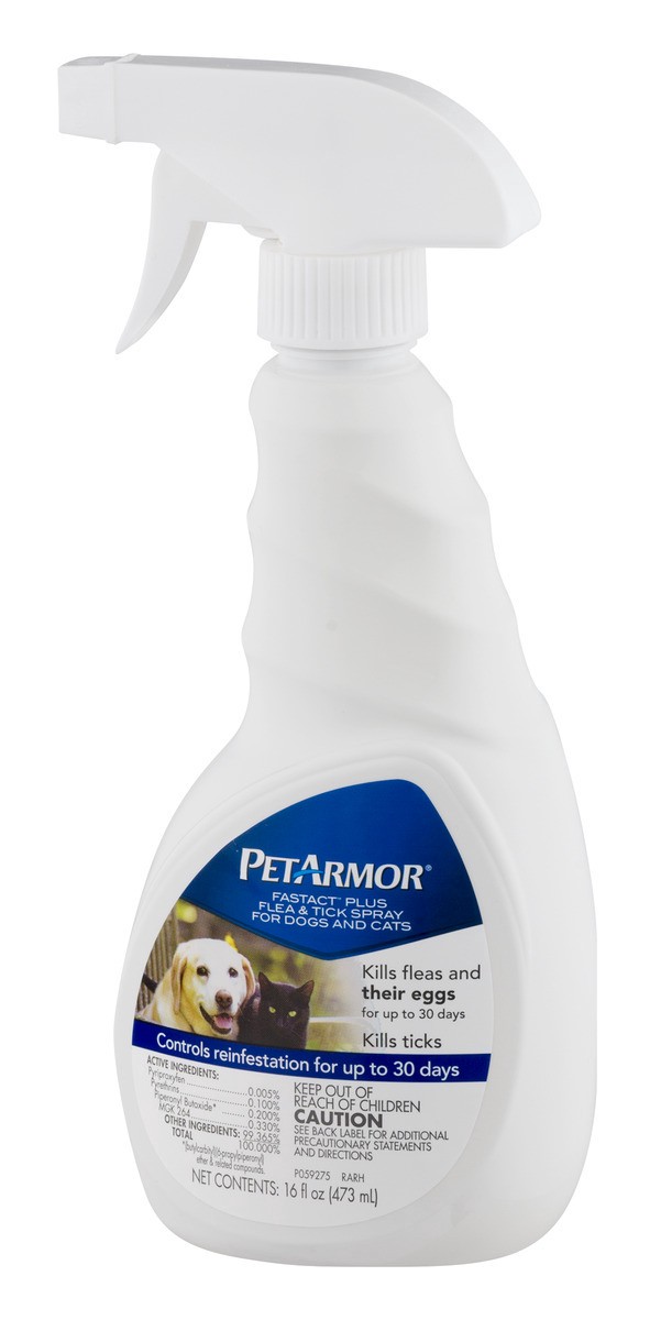 slide 4 of 9, Petarmor F&T Spray Cat&Dog 16Oz, 16 fl oz