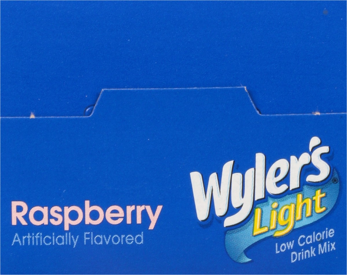 slide 7 of 12, Wyler's Light Low Calorie Raspberry Drink Mix - 6 ct, 6 ct