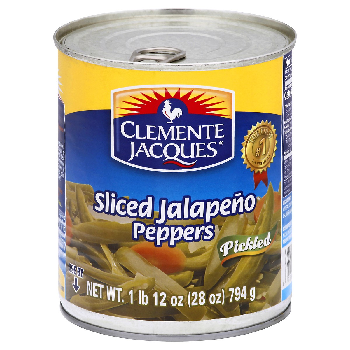 slide 1 of 10, Clemente Jacques Sliced Pickled Jalapeno Peppers, 28 oz