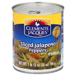 Clemente Jacques Sliced Pickled Jalapeno Peppers