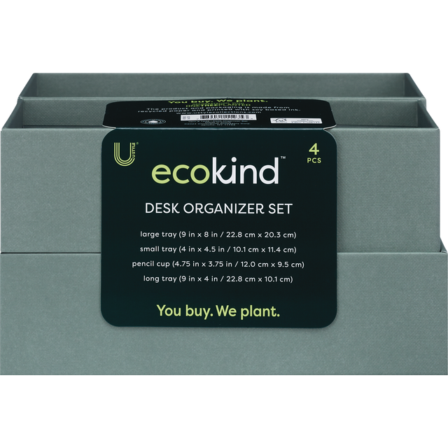 slide 1 of 1, U Style Collections U Style Ecokind Desk Set, 4Pc, 4 ct