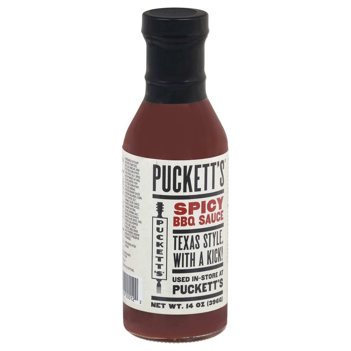 slide 3 of 9, Puckett's Texas Style Spicy BBQ Sauce 14 oz, 14 oz