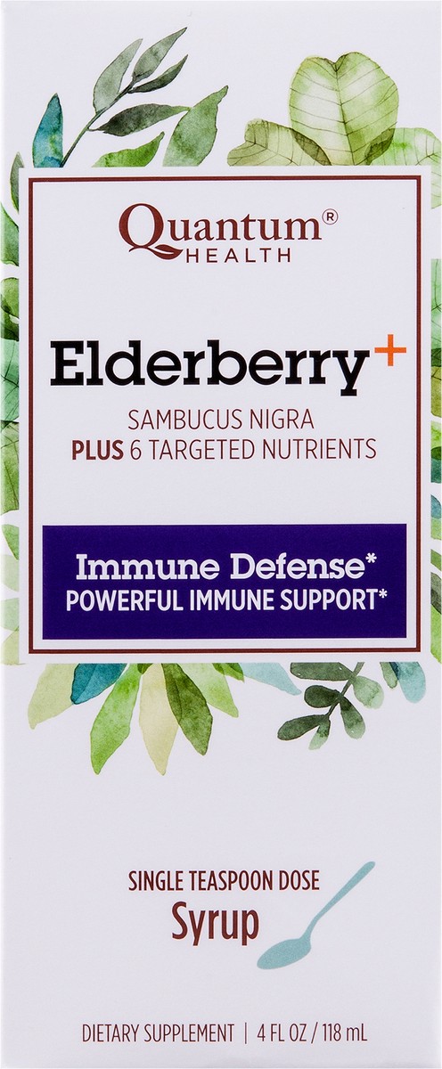 slide 3 of 12, Quantum Health Quantum Elderberry Cough Syrup, 1 ct
