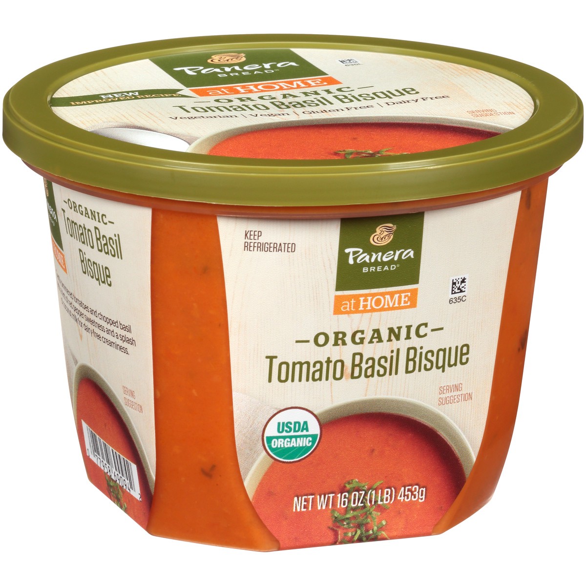 slide 2 of 11, Panera Bread Organic Tomato Basil Bisque, 16 OZ Soup Cup (Gluten Free), 16 oz
