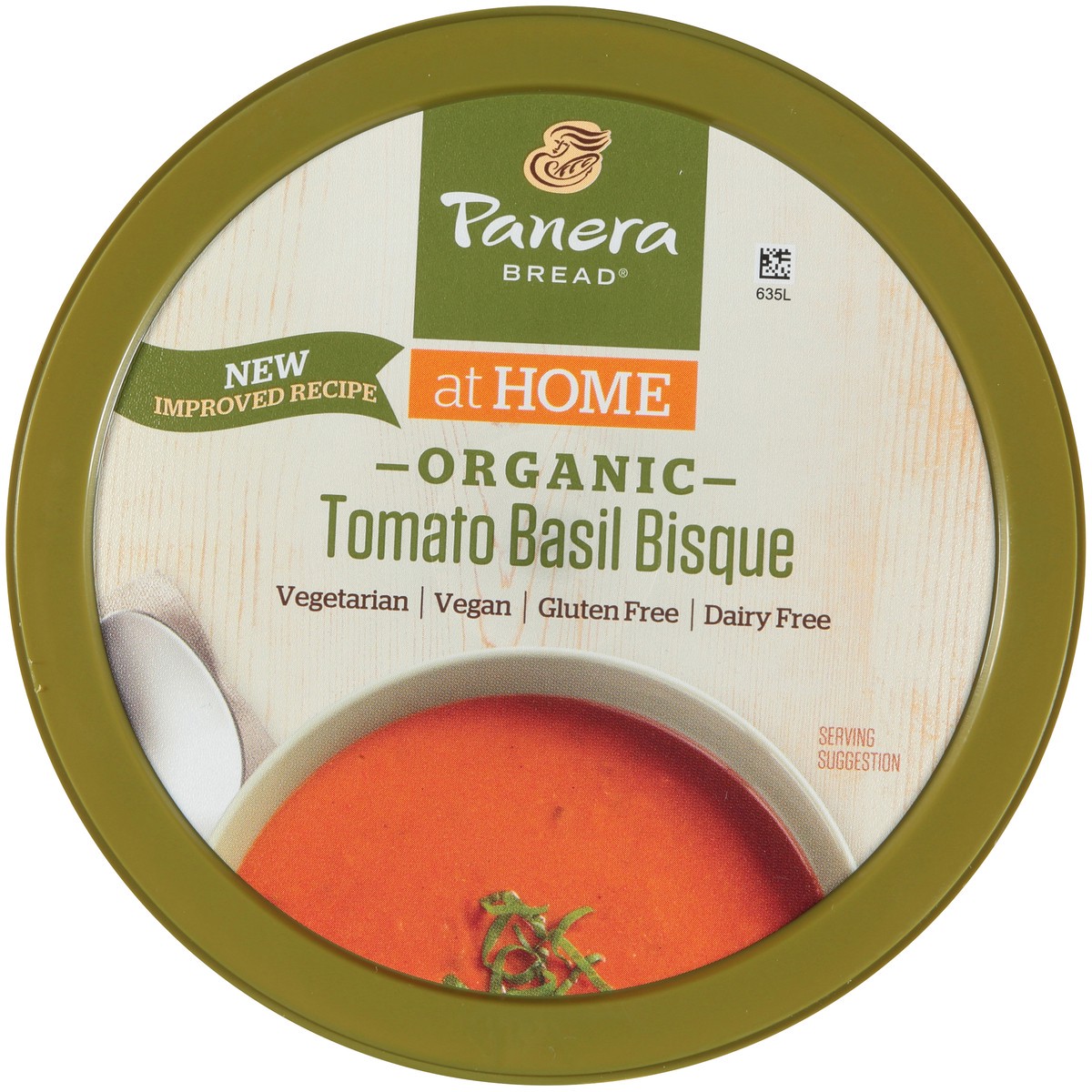 slide 6 of 11, Panera Bread Organic Tomato Basil Bisque, 16 OZ Soup Cup (Gluten Free), 16 oz