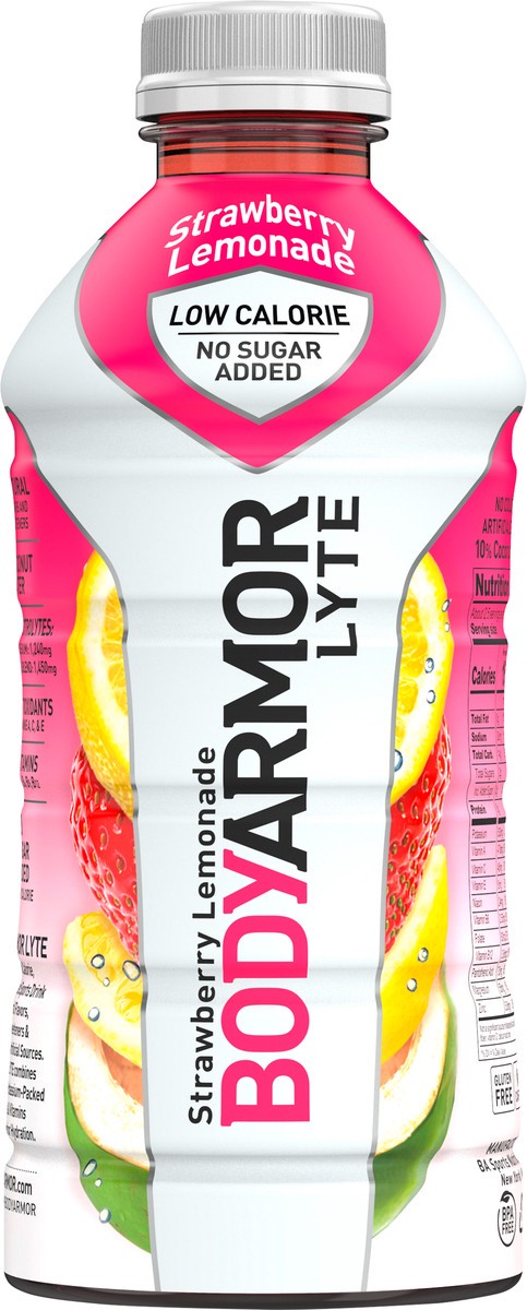 slide 3 of 9, BODYARMOR LYTE Sports Drink Strawberry Lemonade - 28 fl oz, 28 fl oz
