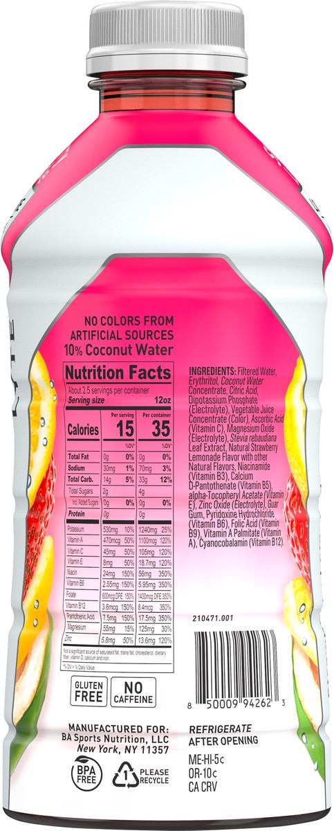 slide 6 of 9, BODYARMOR LYTE Sports Drink Strawberry Lemonade - 28 fl oz, 28 fl oz