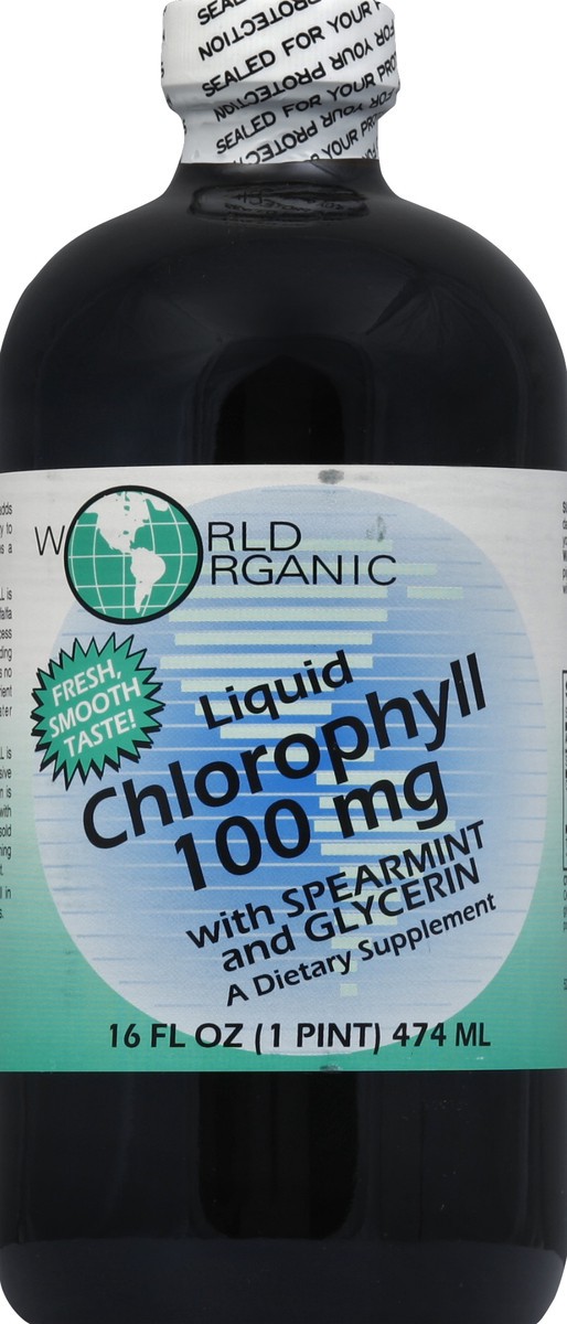 slide 2 of 2, World Organic Chlorophyll 16 oz, 16 oz