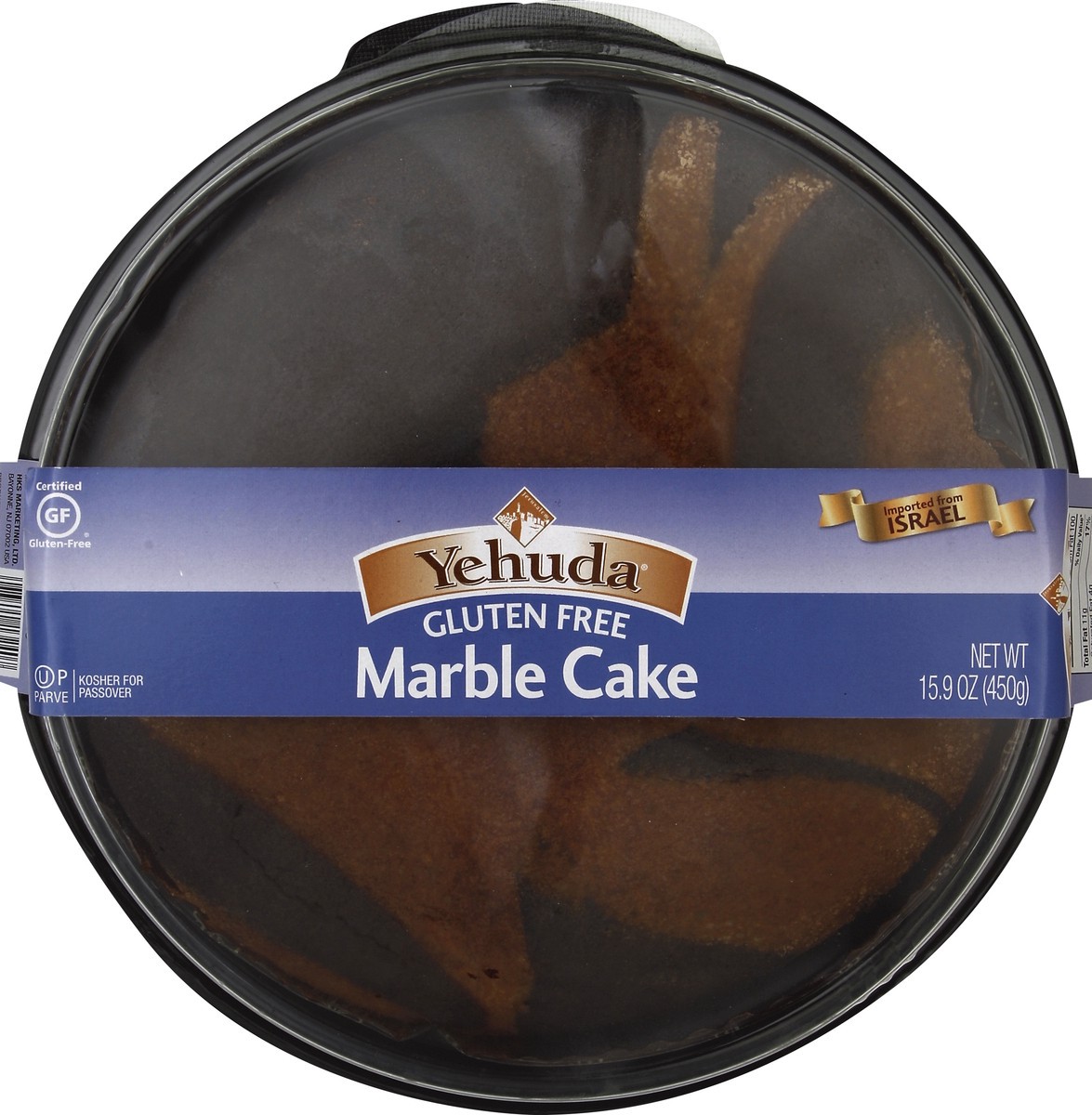 slide 3 of 3, Yehuda Marble Cake Gluten Free - 15.9 Oz, 15.9 oz