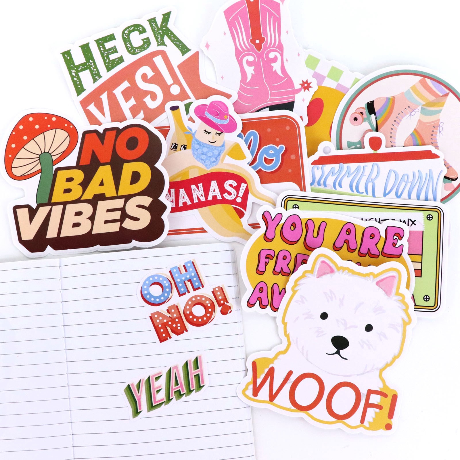 slide 4 of 5, Vinyl Diecut Sayings & Phrases Sticker Set By Recollections, 1 ct