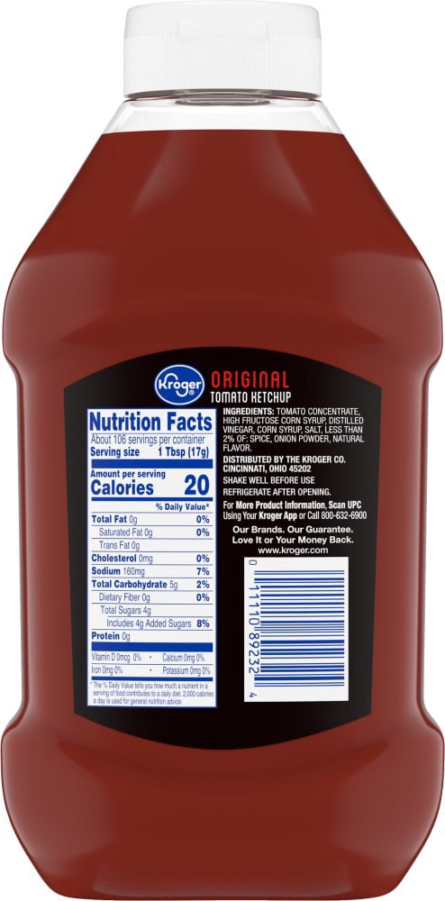 slide 3 of 4, Kroger Tomato Ketchup, 64 oz