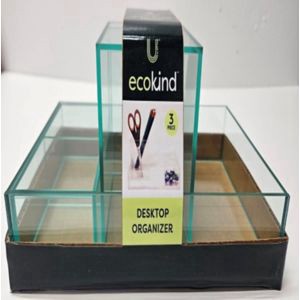 slide 1 of 1, U Style Collections U Style Ecokind Desktop Storage Set, 3Pc, 3 ct