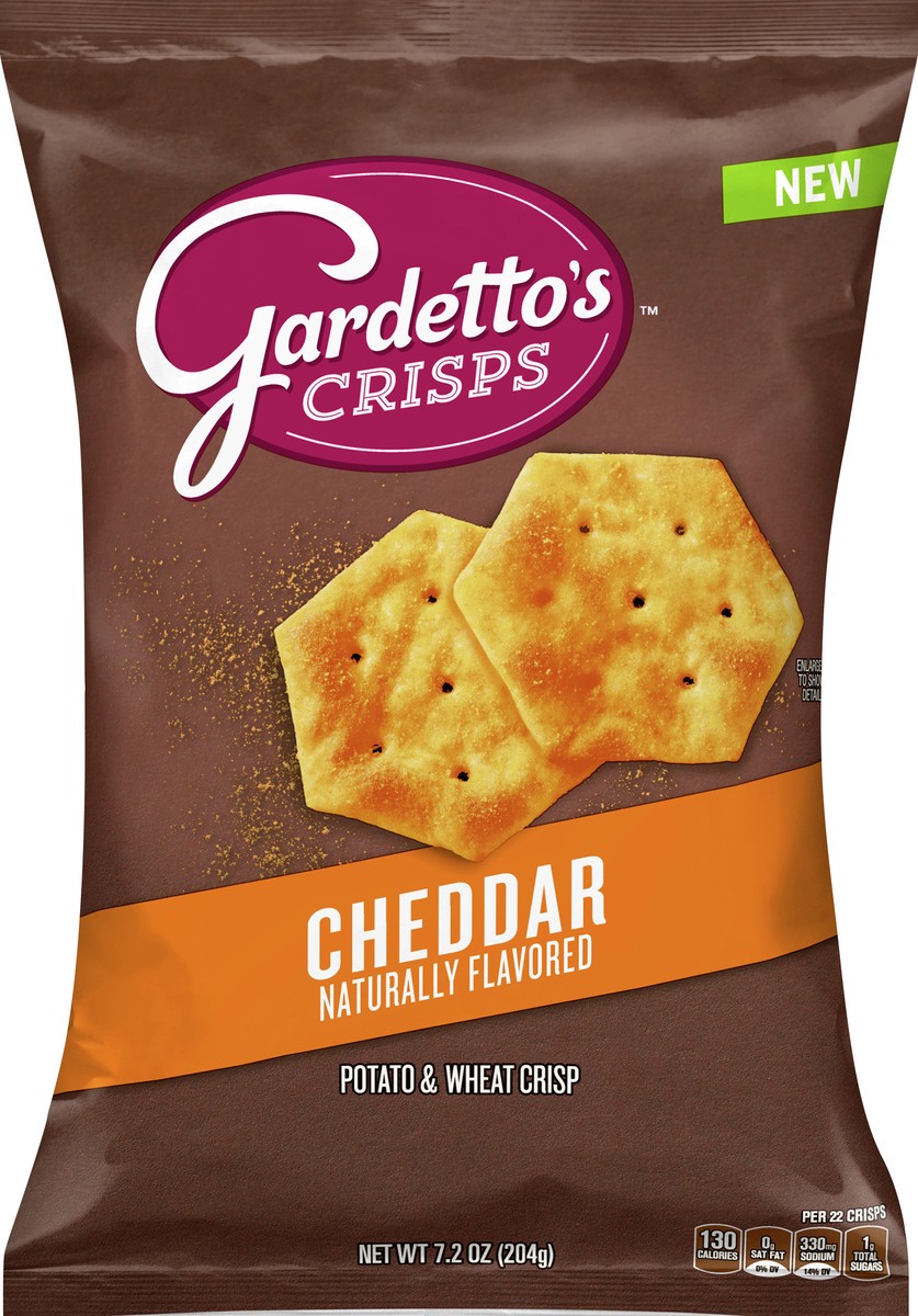 slide 2 of 13, Gardetto's Cheddar Potato & Wheat Crisps 7.2 oz, 7.2 oz