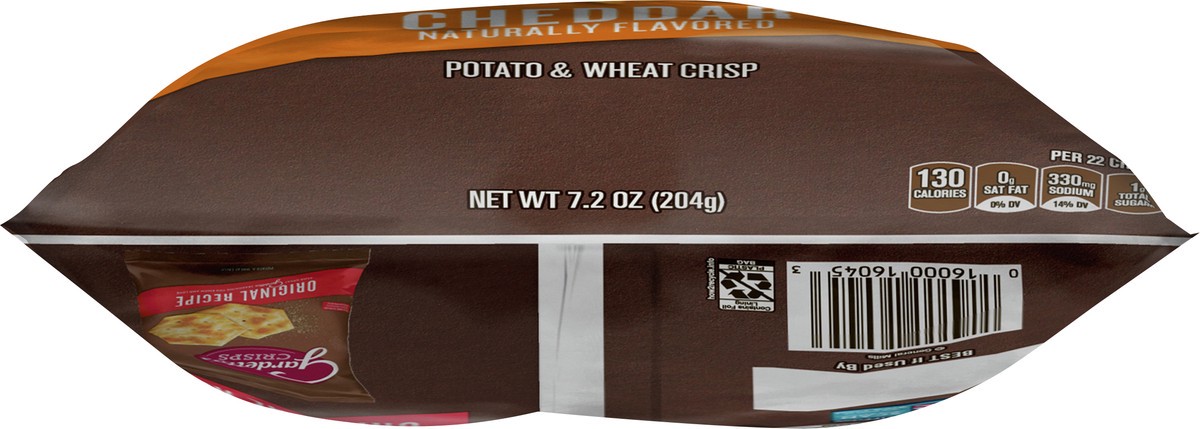 slide 3 of 13, Gardetto's Cheddar Potato & Wheat Crisps 7.2 oz, 7.2 oz