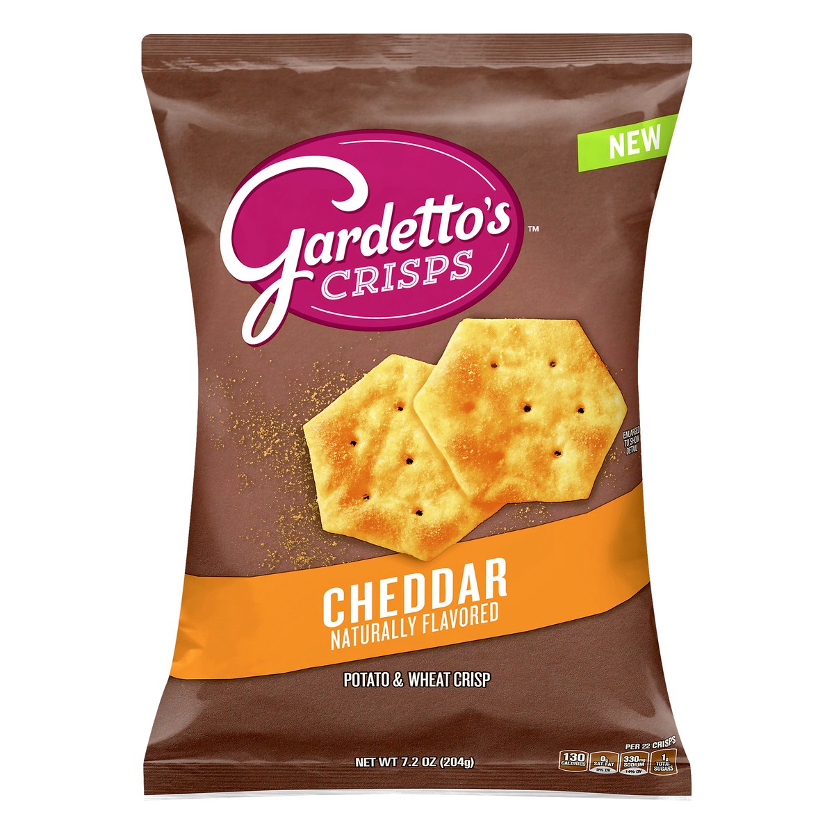 slide 1 of 13, Gardetto's Cheddar Potato & Wheat Crisps 7.2 oz, 7.2 oz