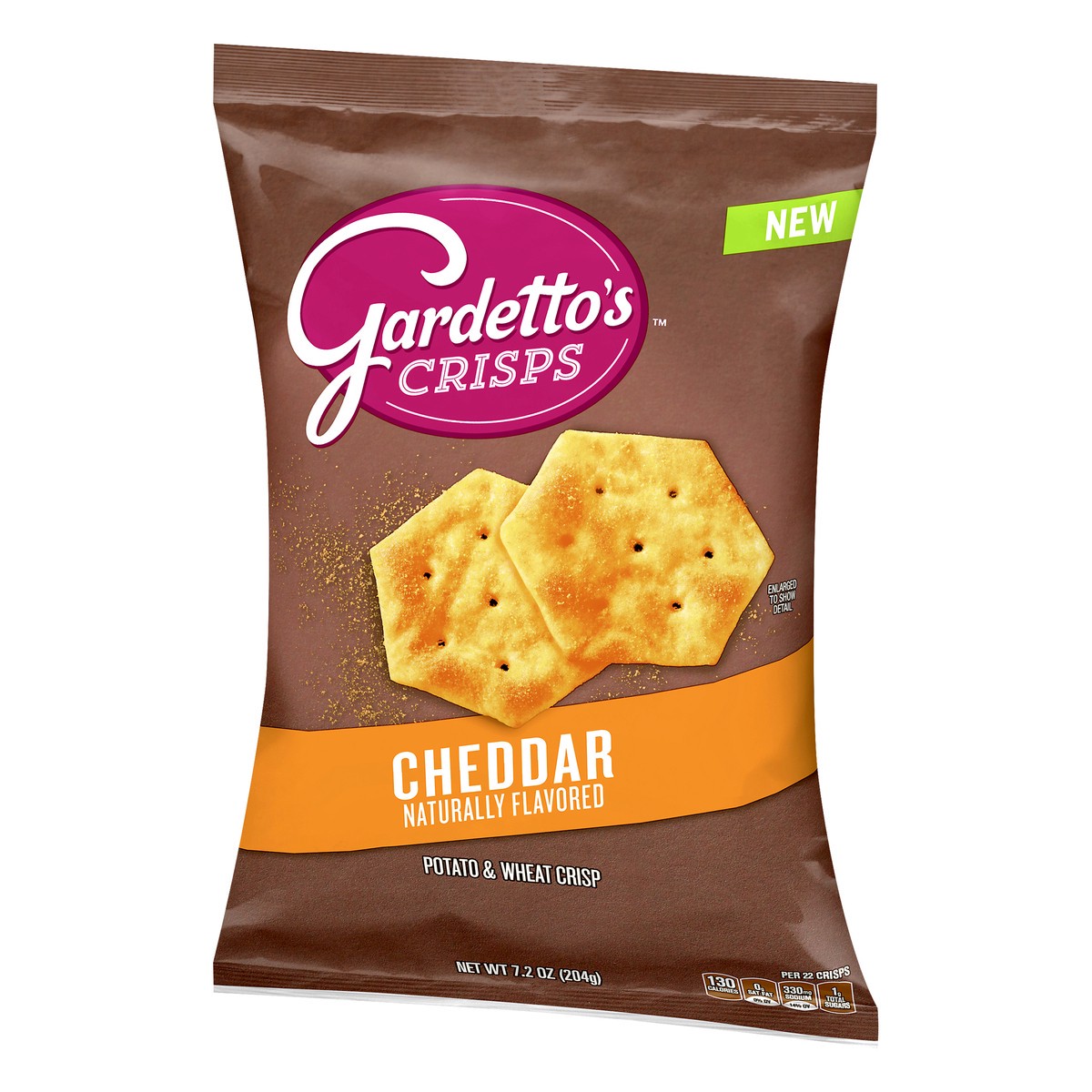 slide 9 of 13, Gardetto's Cheddar Potato & Wheat Crisps 7.2 oz, 7.2 oz