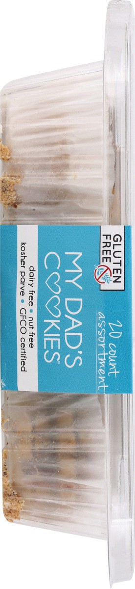 slide 3 of 8, My Dad's Cookies Cookies, Gluten Free, Assortment, 20 ct