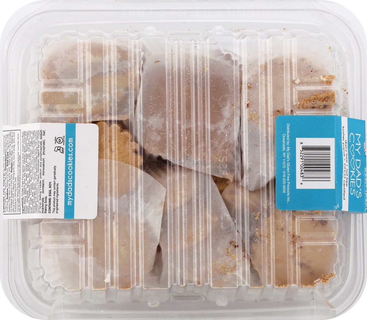 slide 7 of 8, My Dad's Cookies Cookies, Gluten Free, Assortment, 20 ct