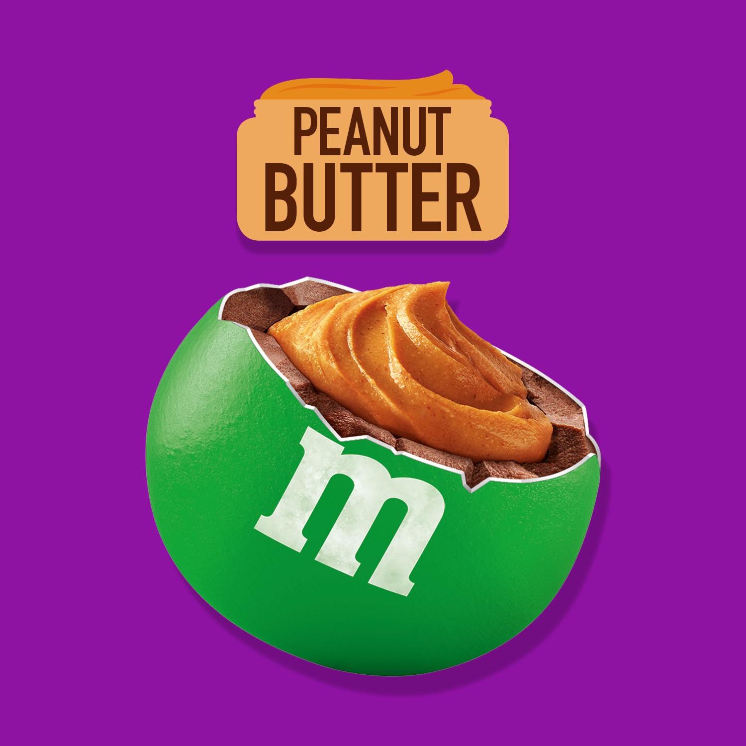 slide 3 of 5, M&M's Limited Edition Peanut Butter Milk Chocolate Candy featuring Purple Candy, Sharing Size, 9 oz, 9 oz