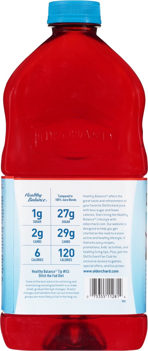 slide 9 of 9, Old Orchard Healthy Balance Diet Cranberry Juice Cocktail - 64 fl oz, 64 fl oz