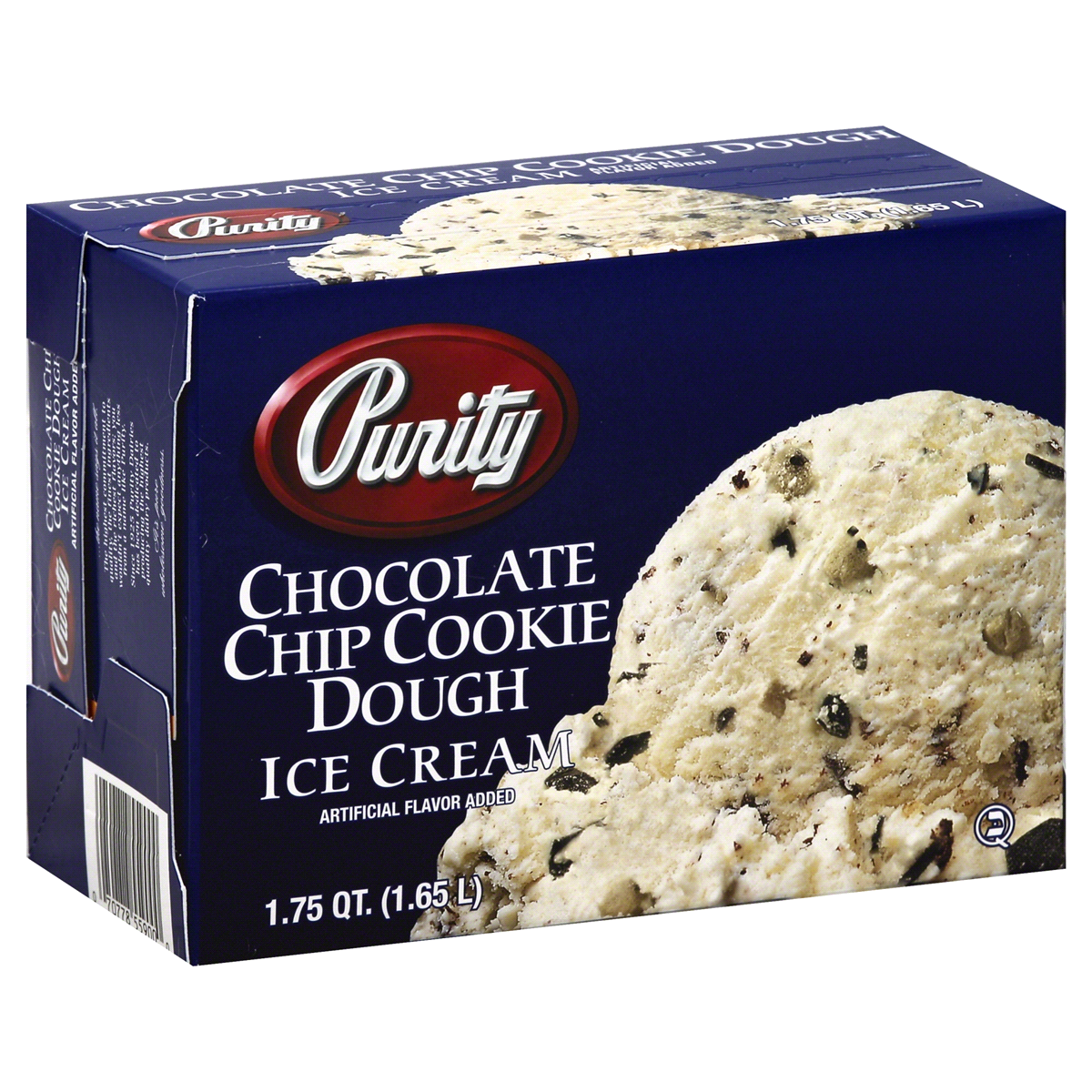 slide 1 of 1, Purity Chocolate Chip Cookie Dough Ice Cream, 56 fl oz